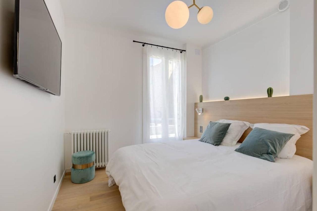 Magnificent Renovated 4-Room Apartment - Croisette Carre D'Or Канны Экстерьер фото