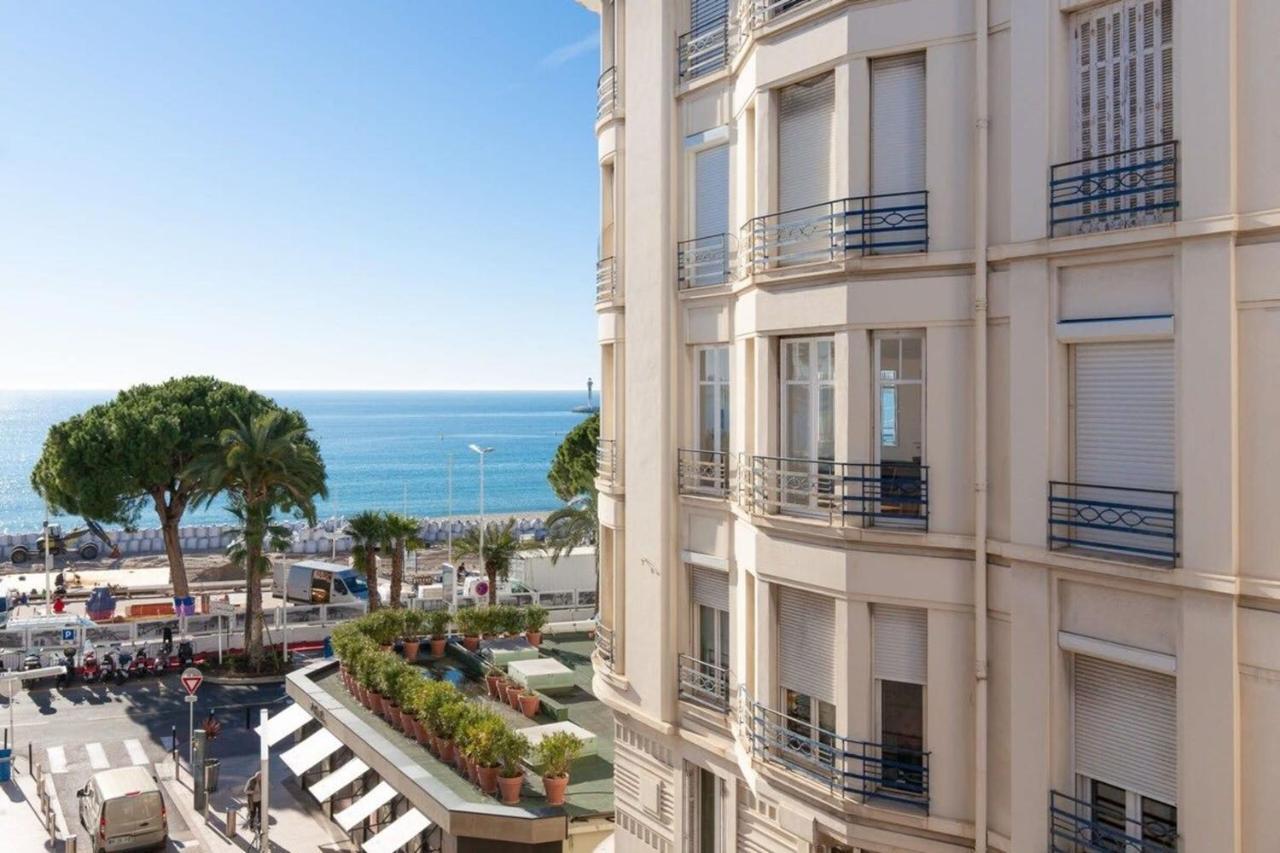 Magnificent Renovated 4-Room Apartment - Croisette Carre D'Or Канны Экстерьер фото